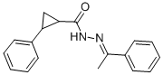 Trans-2-phenyl-cyclopropanecarboxylic acid (1-phenyl-ethylidene)-hydrazideStructure,330579-08-3Structure Trans-2-phenyl-cyclopropanecarboxylic acid (1-phenyl-ethylidene)-hydrazide Structure,330579-08-3Structure