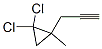 Cyclopropane,1,1-dichloro-2-methyl-2-(2-propynyl)-(9ci)Structure,332113-41-4Structure Cyclopropane,1,1-dichloro-2-methyl-2-(2-propynyl)-(9ci) Structure,332113-41-4Structure
