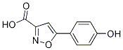 5-(4-Hydroxyphenyl)isoxazole-3-carboxylic acidStructure,33282-15-4Structure 5-(4-Hydroxyphenyl)isoxazole-3-carboxylic acid Structure,33282-15-4Structure