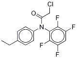 2-氯-N-(4-乙基苯基)-N-(2,3,5,6-四氟苯基)乙酰胺結(jié)構(gòu)式_332903-68-1結(jié)構(gòu)式