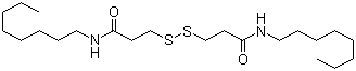 3,3-Dithiobis(N-octylpropionamide)Structure,33312-01-5Structure 3,3-Dithiobis(N-octylpropionamide) Structure,33312-01-5Structure