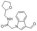 2-(3-甲酰基-吲哚-1-基)-n-(四氫-呋喃-2-甲基)-乙酰胺結(jié)構(gòu)式_333750-65-5結(jié)構(gòu)式