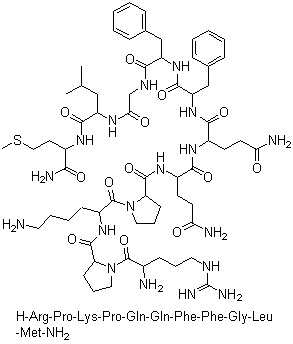 P物質(zhì)結構式_33507-63-0結構式