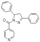 4,5-Dihydro-3,5-diphenyl-1-(4-pyridinylcarbonyl)-(1h)pyrazoleStructure,336795-64-3Structure 4,5-Dihydro-3,5-diphenyl-1-(4-pyridinylcarbonyl)-(1h)pyrazole Structure,336795-64-3Structure