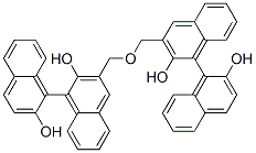 3,3-[氧基雙(亞甲基)]雙-(1S,1S)-1,1-Bi-2-萘酚結(jié)構(gòu)式_336800-79-4結(jié)構(gòu)式