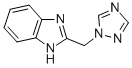 (9ci)-2-(1H-1,2,4-噻唑-1-甲基)-1H-苯并咪唑結(jié)構(gòu)式_338418-54-5結(jié)構(gòu)式