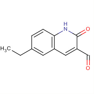 3-Quinolinecarboxaldehyde,6-ethyl-1,2-dihydro-2-oxo-(9ci)Structure,338428-47-0Structure 3-Quinolinecarboxaldehyde,6-ethyl-1,2-dihydro-2-oxo-(9ci) Structure,338428-47-0Structure