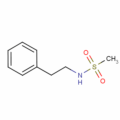 N-phenethylmethanesulphonamideStructure,33893-36-6Structure N-phenethylmethanesulphonamide Structure,33893-36-6Structure