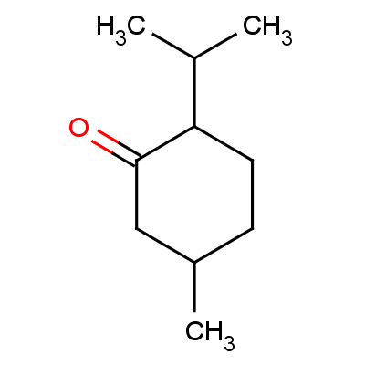 (+)-薄荷酮結(jié)構(gòu)式_3391-87-5結(jié)構(gòu)式