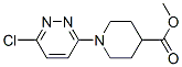 Methyl 1-(6-chloro-3-pyridazinyl)-4-piperidinecarboxylateStructure,339276-34-5Structure Methyl 1-(6-chloro-3-pyridazinyl)-4-piperidinecarboxylate Structure,339276-34-5Structure