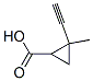 Cyclopropanecarboxylic acid,2-ethynyl-2-methyl-(9ci)Structure,339292-22-7Structure Cyclopropanecarboxylic acid,2-ethynyl-2-methyl-(9ci) Structure,339292-22-7Structure