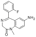 7-AminoflunitrazepamStructure,34084-50-9Structure 7-Aminoflunitrazepam Structure,34084-50-9Structure