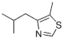 Thiazole, 5-methyl-4-(2-methylpropyl)-Structure,341008-63-7Structure Thiazole, 5-methyl-4-(2-methylpropyl)- Structure,341008-63-7Structure