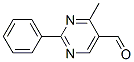 4-Methyl-2-phenyl-5-pyrimidinecarbaldehydeStructure,342405-36-1Structure 4-Methyl-2-phenyl-5-pyrimidinecarbaldehyde Structure,342405-36-1Structure