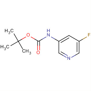 Carbamic acid,(5-fluoro-3-pyridinyl)-,1,1-dimethylethyl ester (9ci)Structure,342603-20-7Structure Carbamic acid,(5-fluoro-3-pyridinyl)-,1,1-dimethylethyl ester (9ci) Structure,342603-20-7Structure