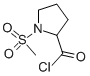 2-Pyrrolidinecarbonyl chloride,1-(methylsulfonyl)-(9ci)Structure,343272-41-3Structure 2-Pyrrolidinecarbonyl chloride,1-(methylsulfonyl)-(9ci) Structure,343272-41-3Structure