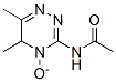 Acetamide,n-(5,6-dimethyl-4-oxido-1,2,4-triazin-3-yl)-Structure,343305-04-4Structure Acetamide,n-(5,6-dimethyl-4-oxido-1,2,4-triazin-3-yl)- Structure,343305-04-4Structure