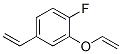 Benzene,4-ethenyl-2-(ethenyloxy)-1-fluoro-(9ci)Structure,343305-31-7Structure Benzene,4-ethenyl-2-(ethenyloxy)-1-fluoro-(9ci) Structure,343305-31-7Structure