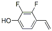 Phenol ,4-ethenyl-2,3-difluoro-(9ci)Structure,343305-64-6Structure Phenol ,4-ethenyl-2,3-difluoro-(9ci) Structure,343305-64-6Structure