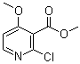 Methyl 2-chloro-4-methoxypyridine-3-carboxylateStructure,344298-51-7Structure Methyl 2-chloro-4-methoxypyridine-3-carboxylate Structure,344298-51-7Structure