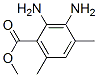 Benzoic acid,2,3-diamino-4,6-dimethyl-,methyl ester (9ci)Structure,344595-77-3Structure Benzoic acid,2,3-diamino-4,6-dimethyl-,methyl ester (9ci) Structure,344595-77-3Structure