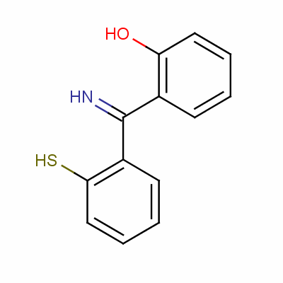 水楊醛縮氨基-2-硫酚結(jié)構(gòu)式_3449-05-6結(jié)構(gòu)式