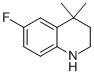 6-Fluoro-4,4-dimethyl-1,2,3,4-tetrahydro-quinoline Structure,345264-92-8Structure