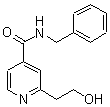 3-(2-Hydroxyethyl)-n-(phenylmethyl)-4-pyridinecarboxamideStructure,345311-05-9Structure 3-(2-Hydroxyethyl)-n-(phenylmethyl)-4-pyridinecarboxamide Structure,345311-05-9Structure