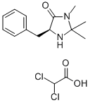 (5S)-(-)-2,2,3-trimethyl-5-benzyl-4-imidazolidinone dichloroacetic acidStructure,345358-20-5Structure (5S)-(-)-2,2,3-trimethyl-5-benzyl-4-imidazolidinone dichloroacetic acid Structure,345358-20-5Structure