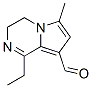 (9CI)-1-乙基-3,4-二氫-6-甲基吡咯并[1,2-a]吡嗪-8-羧醛結(jié)構(gòu)式_345892-11-7結(jié)構(gòu)式