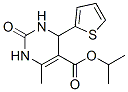 5-Pyrimidinecarboxylicacid,1,2,3,4-tetrahydro-6-methyl-2-oxo-4-(2-thienyl)-,1-methylethylester(9ci)Structure,346716-72-1Structure 5-Pyrimidinecarboxylicacid,1,2,3,4-tetrahydro-6-methyl-2-oxo-4-(2-thienyl)-,1-methylethylester(9ci) Structure,346716-72-1Structure