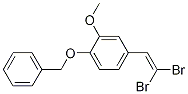 4-(2,2-Dibromoethenyl)-2-methoxy-1-benzyloxybenzeneStructure,347377-09-7Structure 4-(2,2-Dibromoethenyl)-2-methoxy-1-benzyloxybenzene Structure,347377-09-7Structure