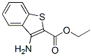 3-Amino-benzo[b]thiophene-2-carboxylic acid ethyl ester Structure,34761-09-6Structure