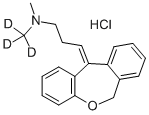 Doxepin-d3 hcl (n-methyl-d3) (cis/trans mixture)Structure,347840-07-7Structure Doxepin-d3 hcl (n-methyl-d3) (cis/trans mixture) Structure,347840-07-7Structure