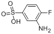 3-Amino-4-fluorobenzenesulfonic acidStructure,349-64-4Structure 3-Amino-4-fluorobenzenesulfonic acid Structure,349-64-4Structure