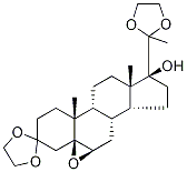 (5Alpha,6alpha)-epoxy-17alpha-hydroxy-pregnane-3,20-dione-3,20-bis(ethyleneketal)Structure,3496-78-4Structure (5Alpha,6alpha)-epoxy-17alpha-hydroxy-pregnane-3,20-dione-3,20-bis(ethyleneketal) Structure,3496-78-4Structure