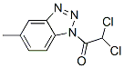 1H-benzotriazole, 1-(dichloroacetyl)-5-methyl- (9ci) Structure,351021-27-7Structure