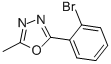 2-(2-Bromophenyl)-5-methyl-1,3,4-oxadiazoleStructure,352330-84-8Structure 2-(2-Bromophenyl)-5-methyl-1,3,4-oxadiazole Structure,352330-84-8Structure