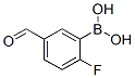 2-氟-5-醛基苯硼酸結(jié)構(gòu)式_352534-79-3結(jié)構(gòu)式