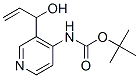 (9Ci)-[3-(1-羥基-2-丙烯基)-4-吡啶]-氨基甲酸,1,1-二甲基乙酯結(jié)構(gòu)式_352667-83-5結(jié)構(gòu)式