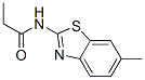 Propanamide,n-(6-methyl-2-benzothiazolyl)-(9ci)Structure,352687-09-3Structure Propanamide,n-(6-methyl-2-benzothiazolyl)-(9ci) Structure,352687-09-3Structure