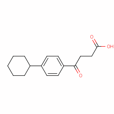 4-Cyclohexyl-gamma-oxo-benzenebutanoic acidStructure,35288-13-2Structure 4-Cyclohexyl-gamma-oxo-benzenebutanoic acid Structure,35288-13-2Structure