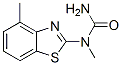 (9CI)-n-甲基-n-(4-甲基-2-苯并噻唑)-脲結構式_353255-67-1結構式