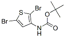 Carbamic acid,(2,5-dibromo-3-thienyl)-,1,1-dimethylethyl ester (9ci)Structure,353269-03-1Structure Carbamic acid,(2,5-dibromo-3-thienyl)-,1,1-dimethylethyl ester (9ci) Structure,353269-03-1Structure