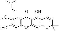 9-HydroxycalabaxanthoneStructure,35349-68-9Structure 9-Hydroxycalabaxanthone Structure,35349-68-9Structure