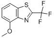 4-Methoxy-2-(trifluoromethyl)benzothiazoleStructure,354760-24-0Structure 4-Methoxy-2-(trifluoromethyl)benzothiazole Structure,354760-24-0Structure