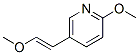 Pyridine,2-methoxy-5-(2-methoxyethenyl)-(9ci)Structure,354812-07-0Structure Pyridine,2-methoxy-5-(2-methoxyethenyl)-(9ci) Structure,354812-07-0Structure