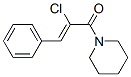 Piperidine,1-(2-chloro-1-oxo-3-phenyl-2-propenyl)-(9ci)Structure,356528-98-8Structure Piperidine,1-(2-chloro-1-oxo-3-phenyl-2-propenyl)-(9ci) Structure,356528-98-8Structure