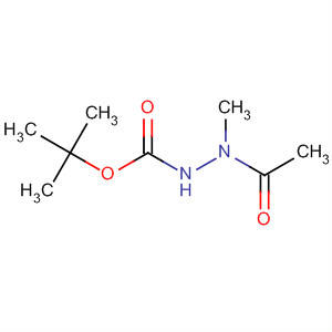 Hydrazinecarboxylic acid,2-acetyl-2-methyl-,1,1-dimethylethyl ester (9ci)Structure,356534-61-7Structure Hydrazinecarboxylic acid,2-acetyl-2-methyl-,1,1-dimethylethyl ester (9ci) Structure,356534-61-7Structure