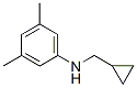 Benzenamine,n-(cyclopropylmethyl)-3,5-dimethyl-(9ci)Structure,356539-49-6Structure Benzenamine,n-(cyclopropylmethyl)-3,5-dimethyl-(9ci) Structure,356539-49-6Structure